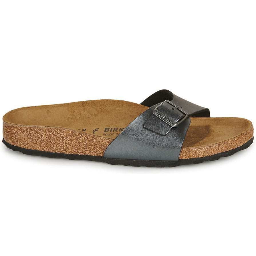 Birkenstock Sandalo Madrid Metallic Black