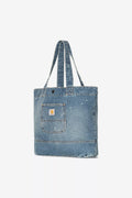 Borsa Carhartt Denim Tote Blue