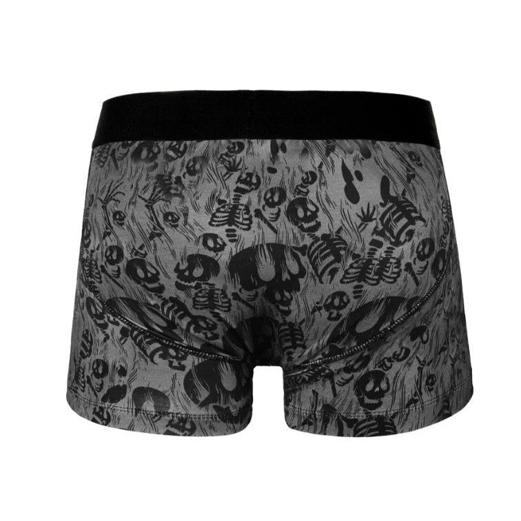 Boxer American Socks Evil Cat