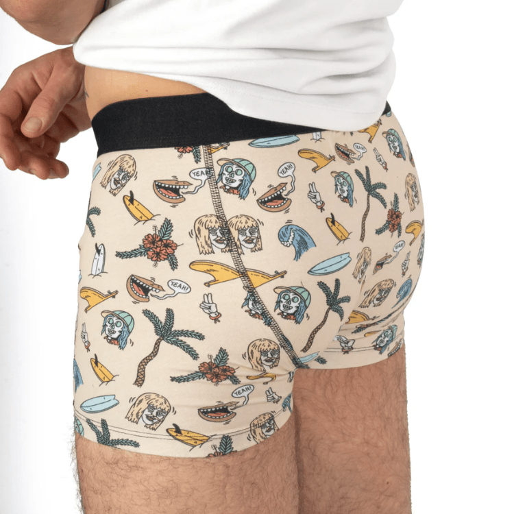 Boxer American Socks Stinky Surfer