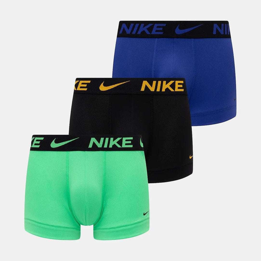 Boxer Nike Elite Breathe 3pk blk blu green yellow