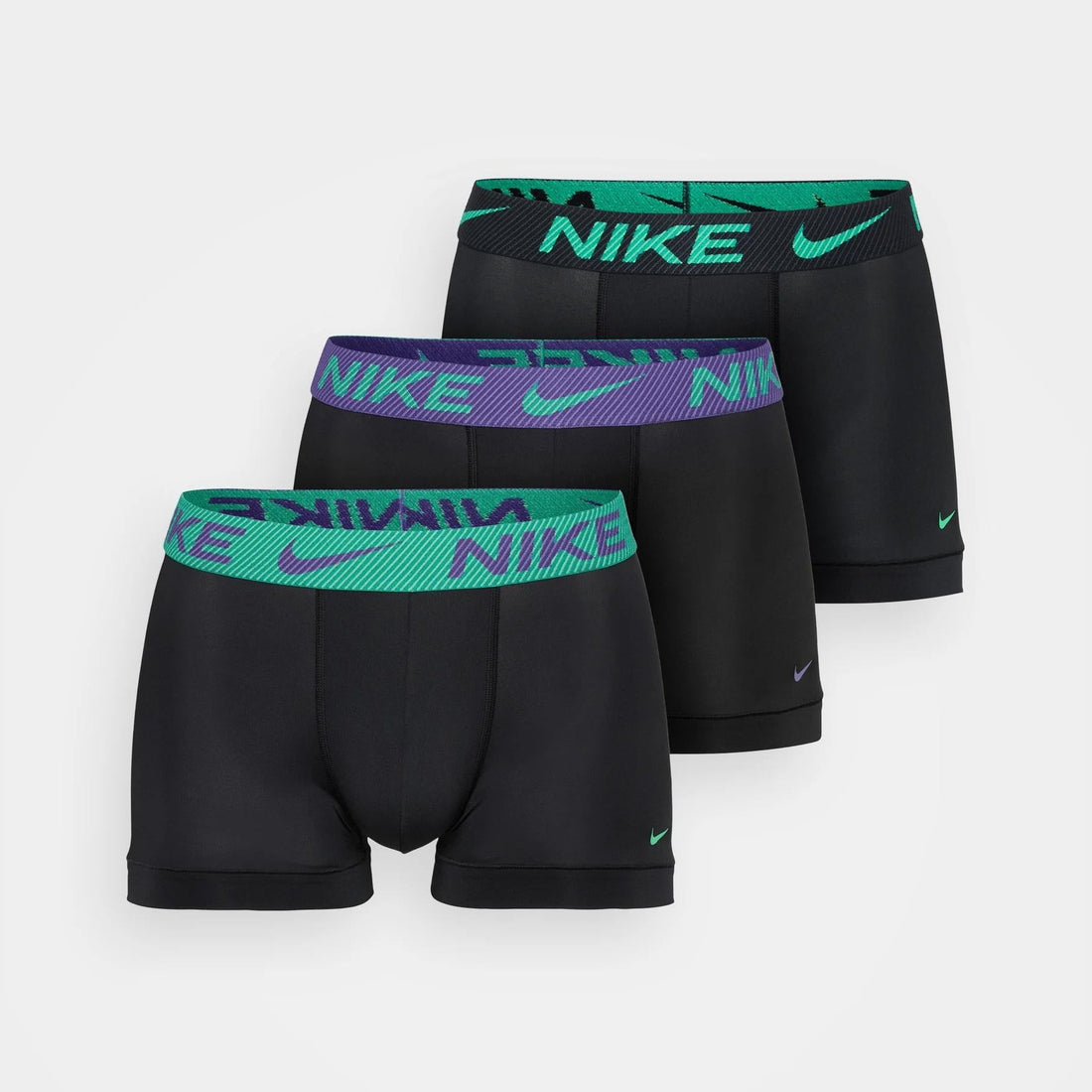 Boxer Nike Essential Micro 3pk blk green purple