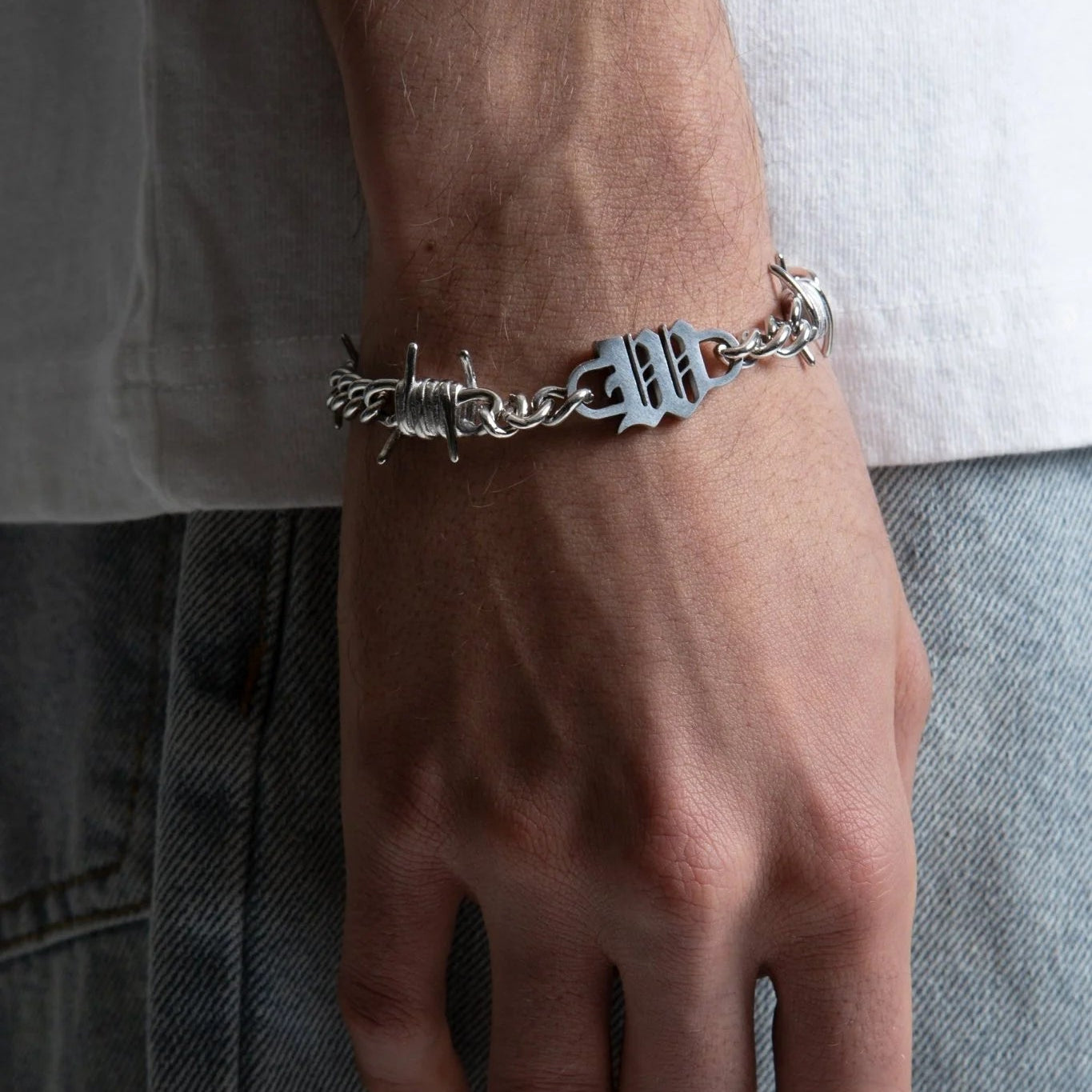 Braccialetto Wasted Wire Silver