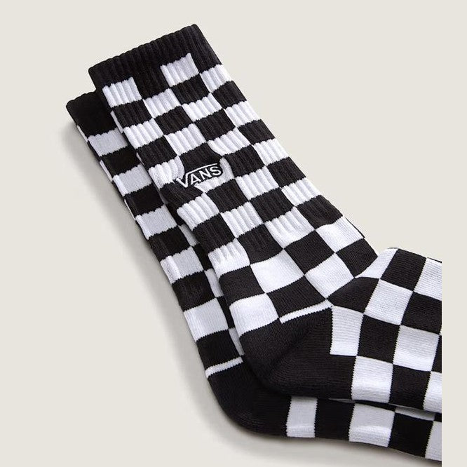 CALZINI VANS CHECKBOARD CREW BLK WHT VA3H3OUHU