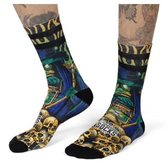 Calze American Socks Black Plague Multicolor