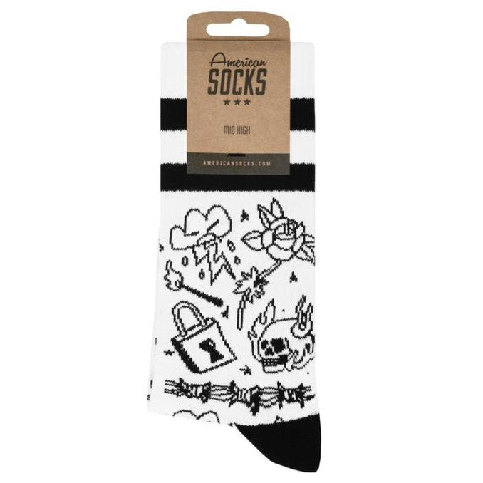 Calze American Socks Burning Rage Multicolor