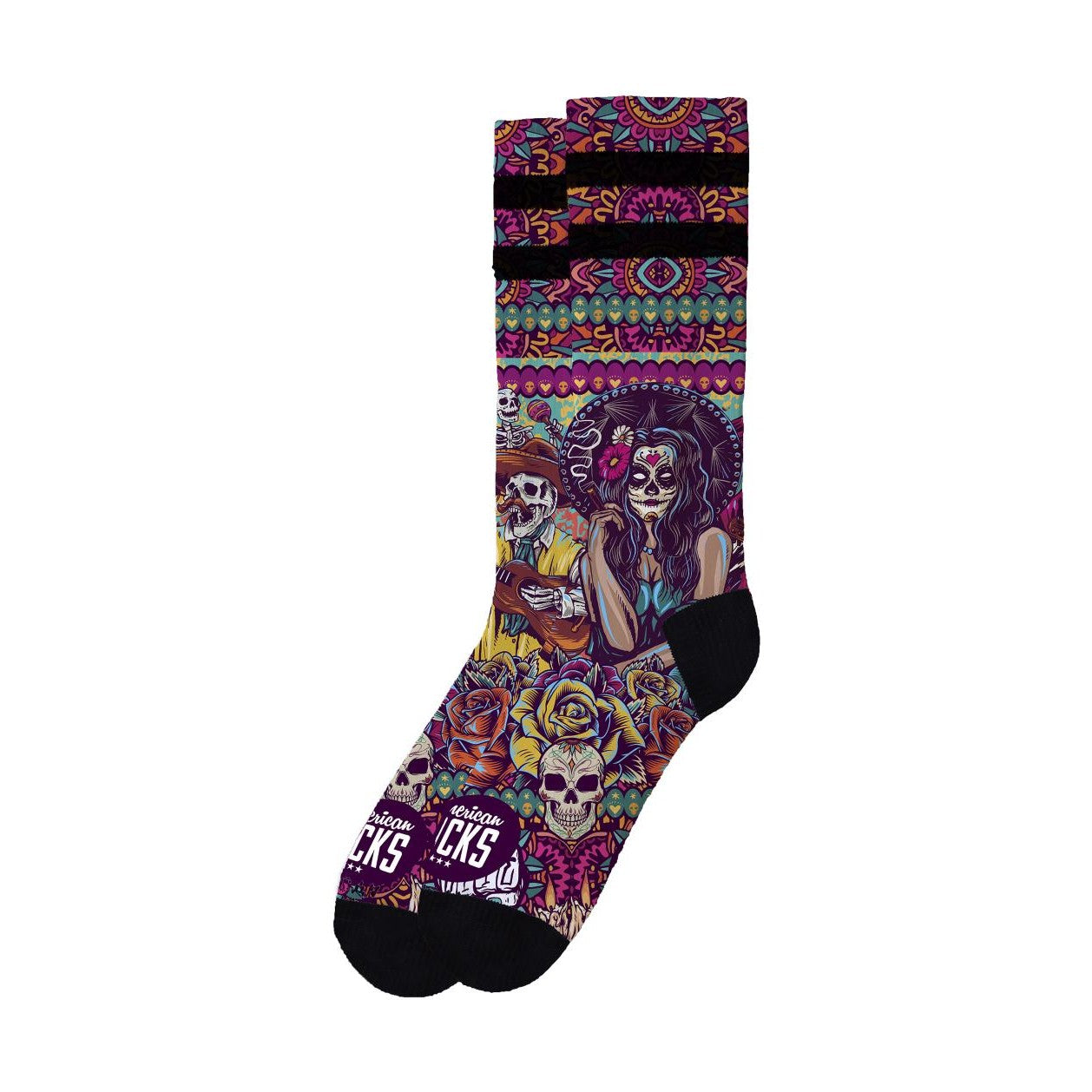 Calze American Socks Dia de los Muertos