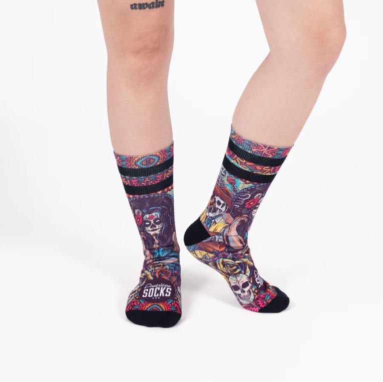 Calze American Socks Dia de los Muertos