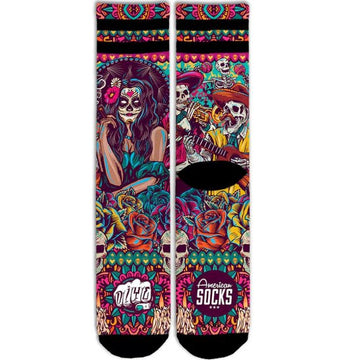 Calze American Socks Dia de los Muertos