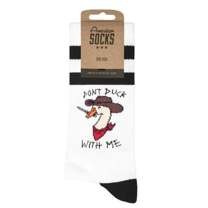 Calze American Socks Don't Duck With Me Multicolor