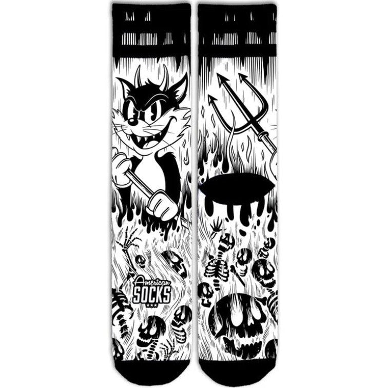 Calze American Socks Evil Cat