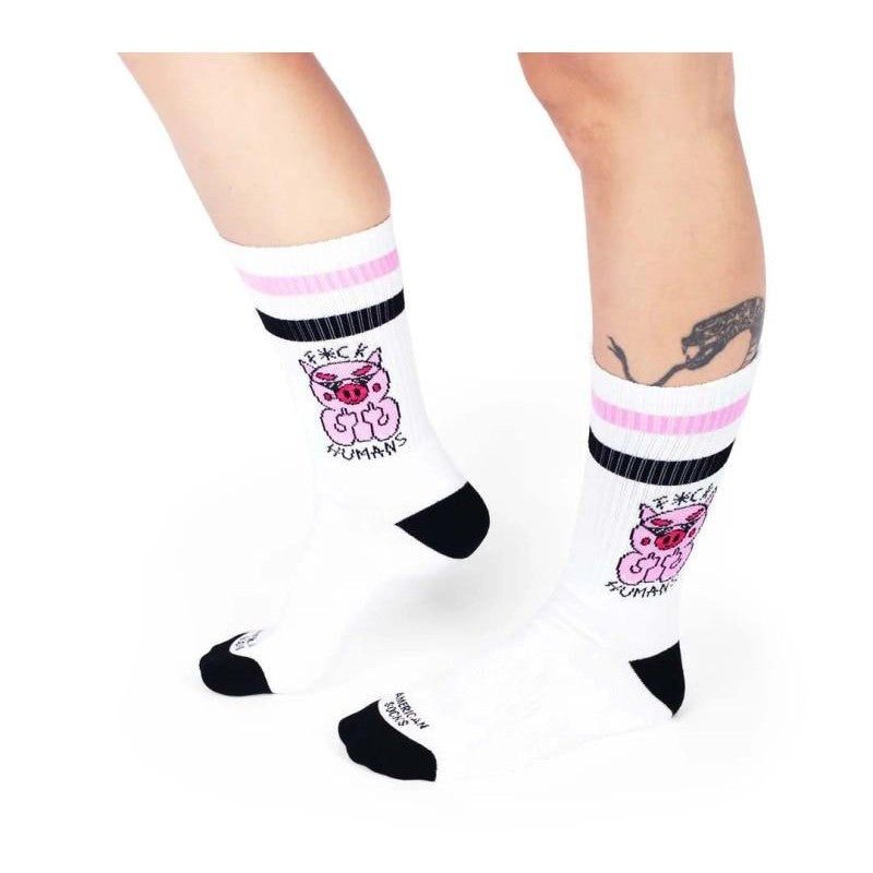 Calze American Socks F**k Humans Multicolor