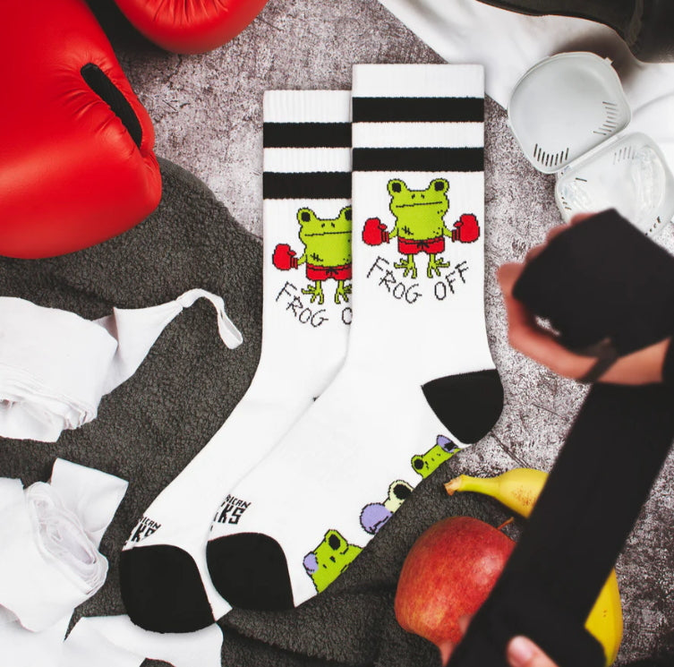 Calze American Socks Frog Off Multicolor