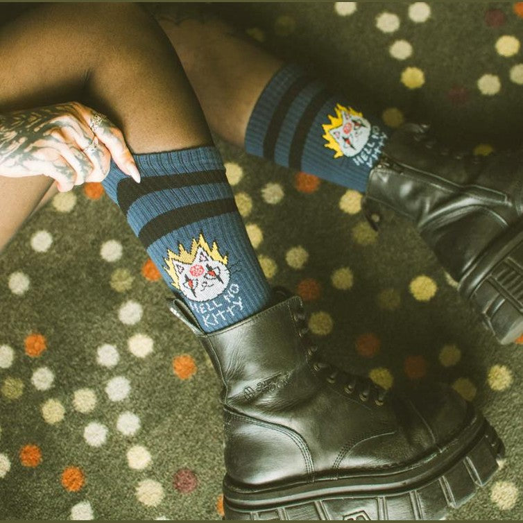 Calze American Socks Hell no Kitty