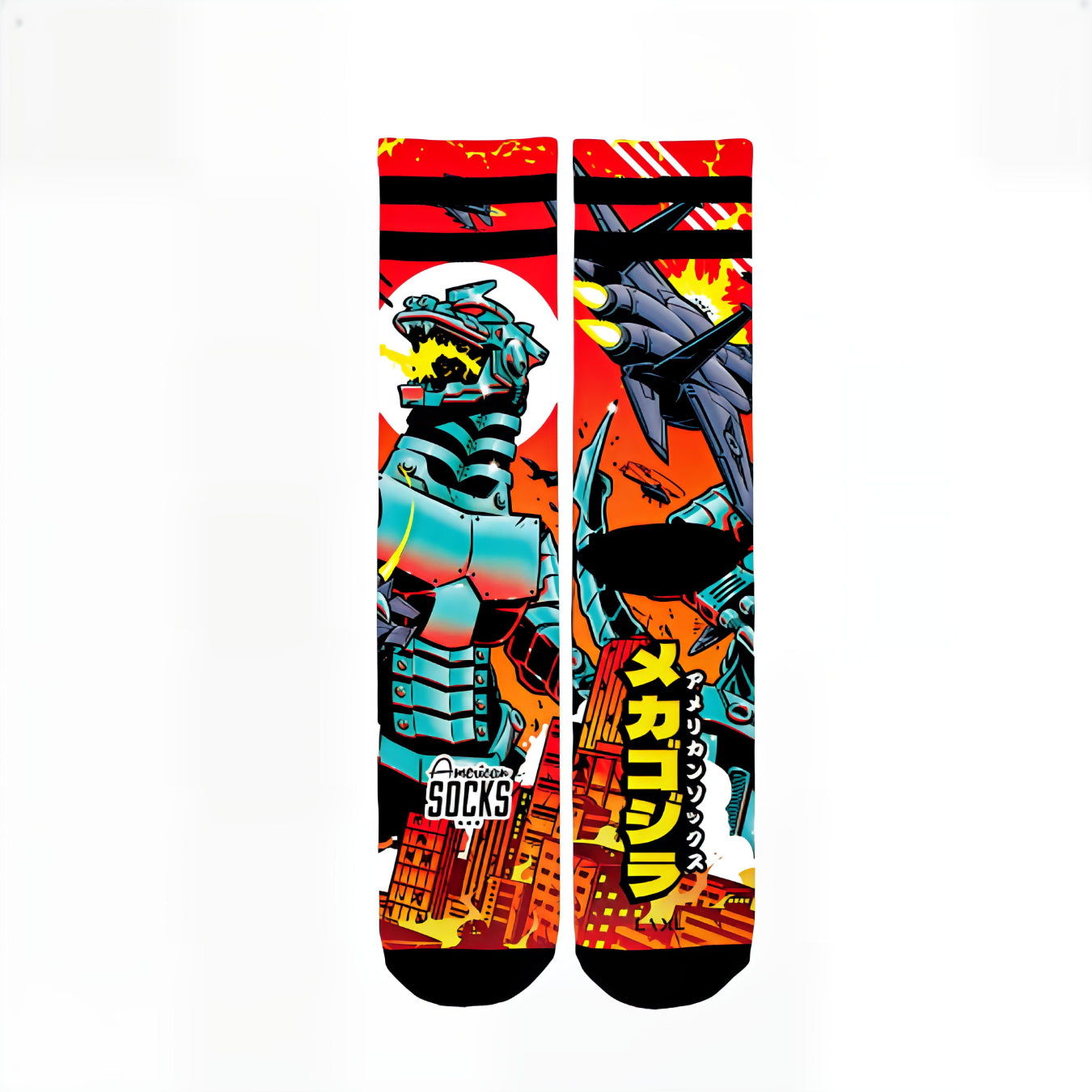 Calze American Socks Mechagodzilla Multicolor