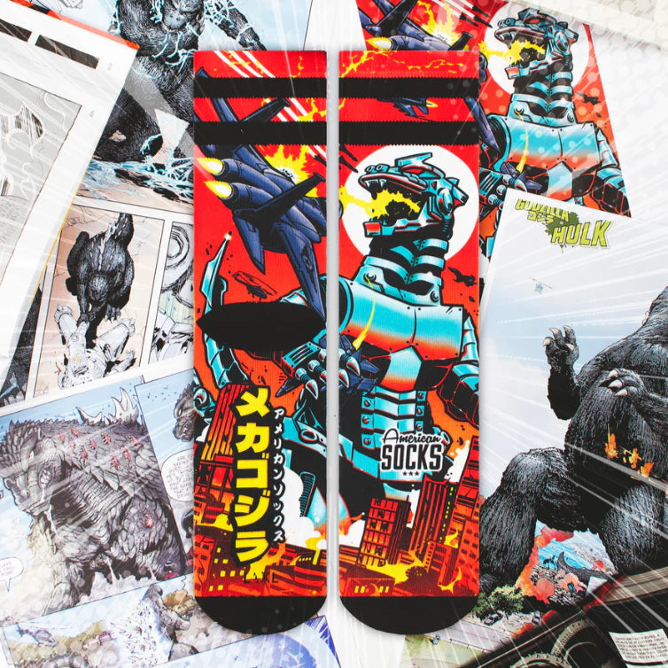 Calze American Socks Mechagodzilla Multicolor