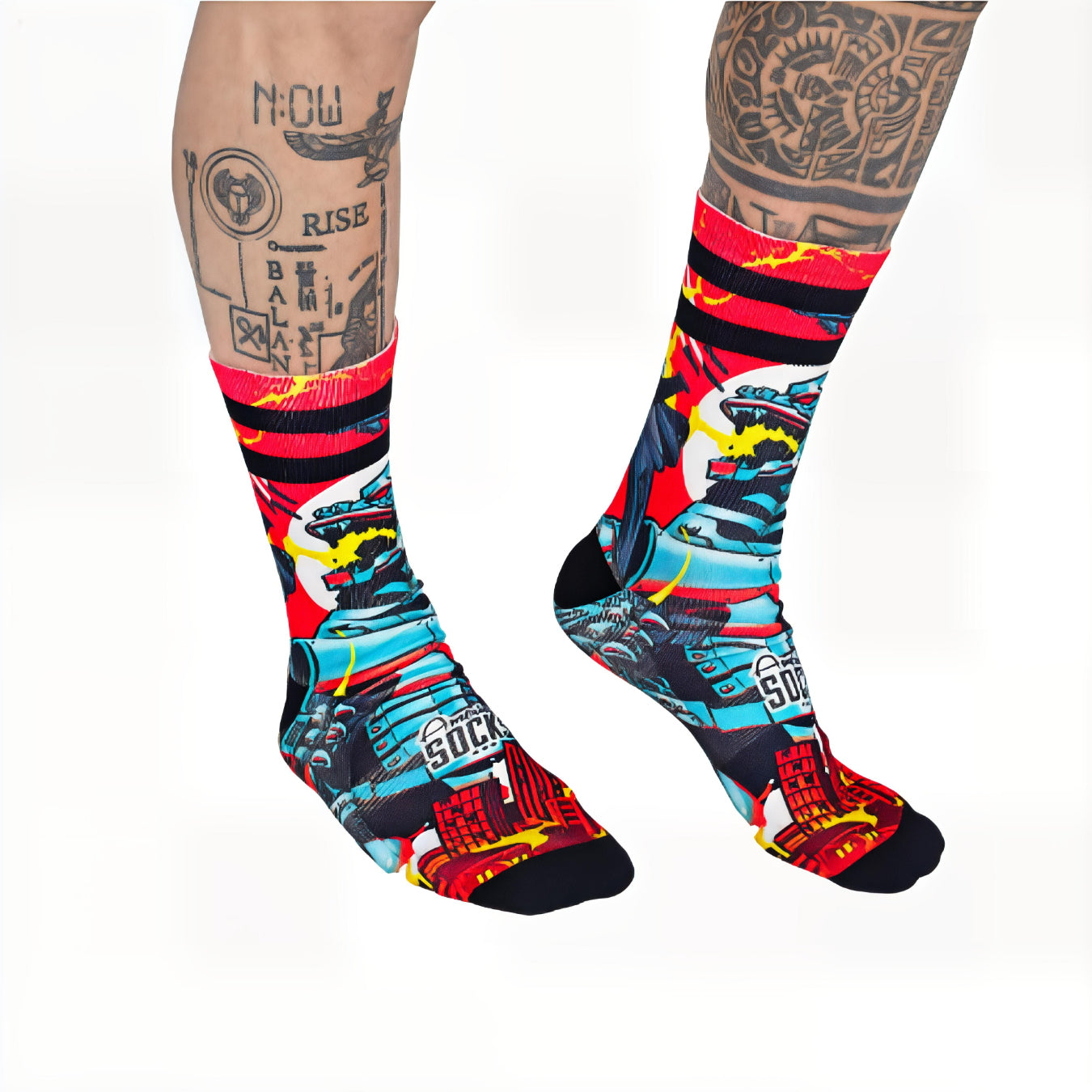 Calze American Socks Mechagodzilla Multicolor