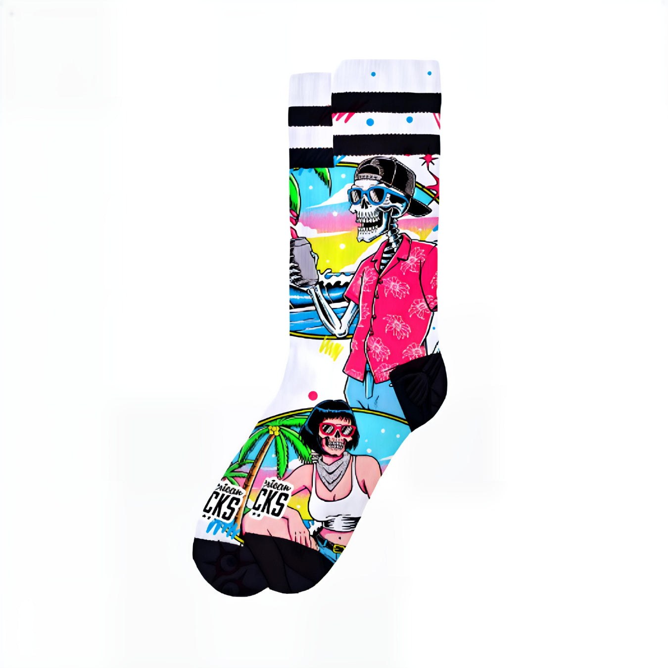 Calze American Socks Neon Paradise Multicolor