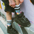Calze American Socks Neon Paradise Multicolor