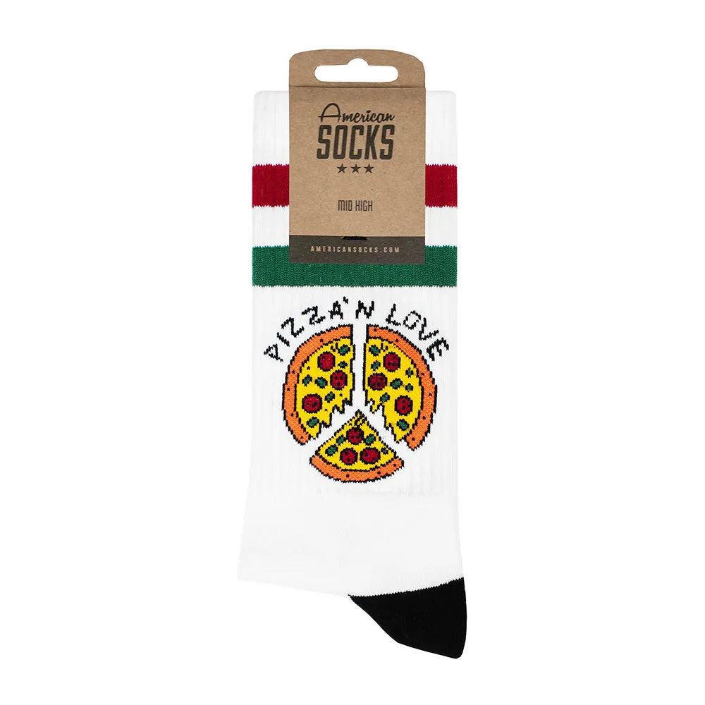 Calze American Socks Pizza'n Love Multicolor