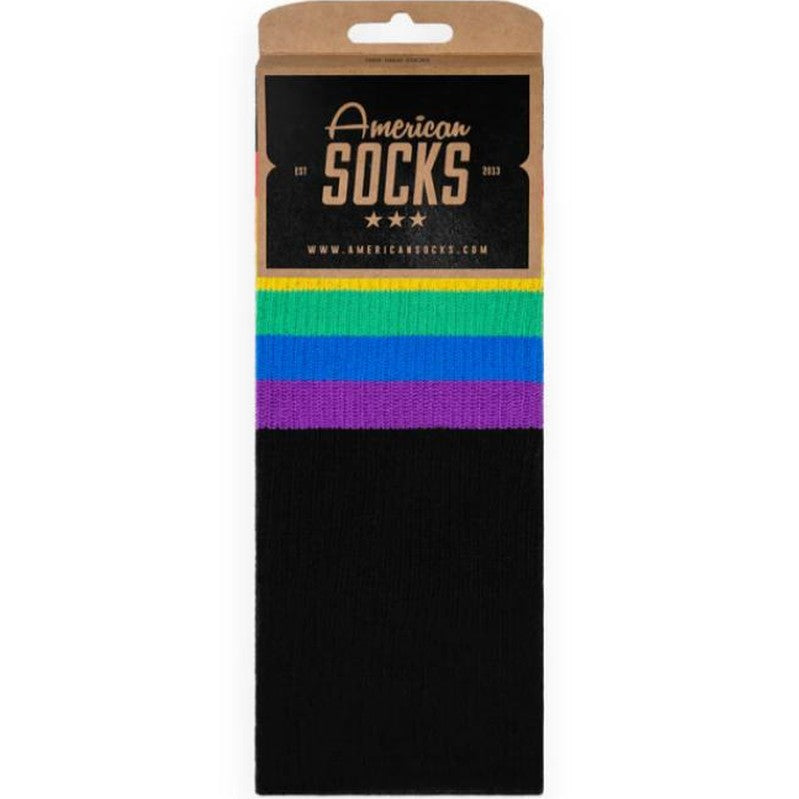 Calze American Socks Rainbow Pride black