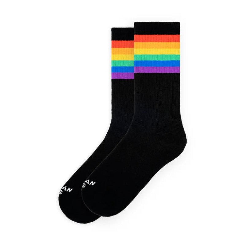 Calze American Socks Rainbow Pride black
