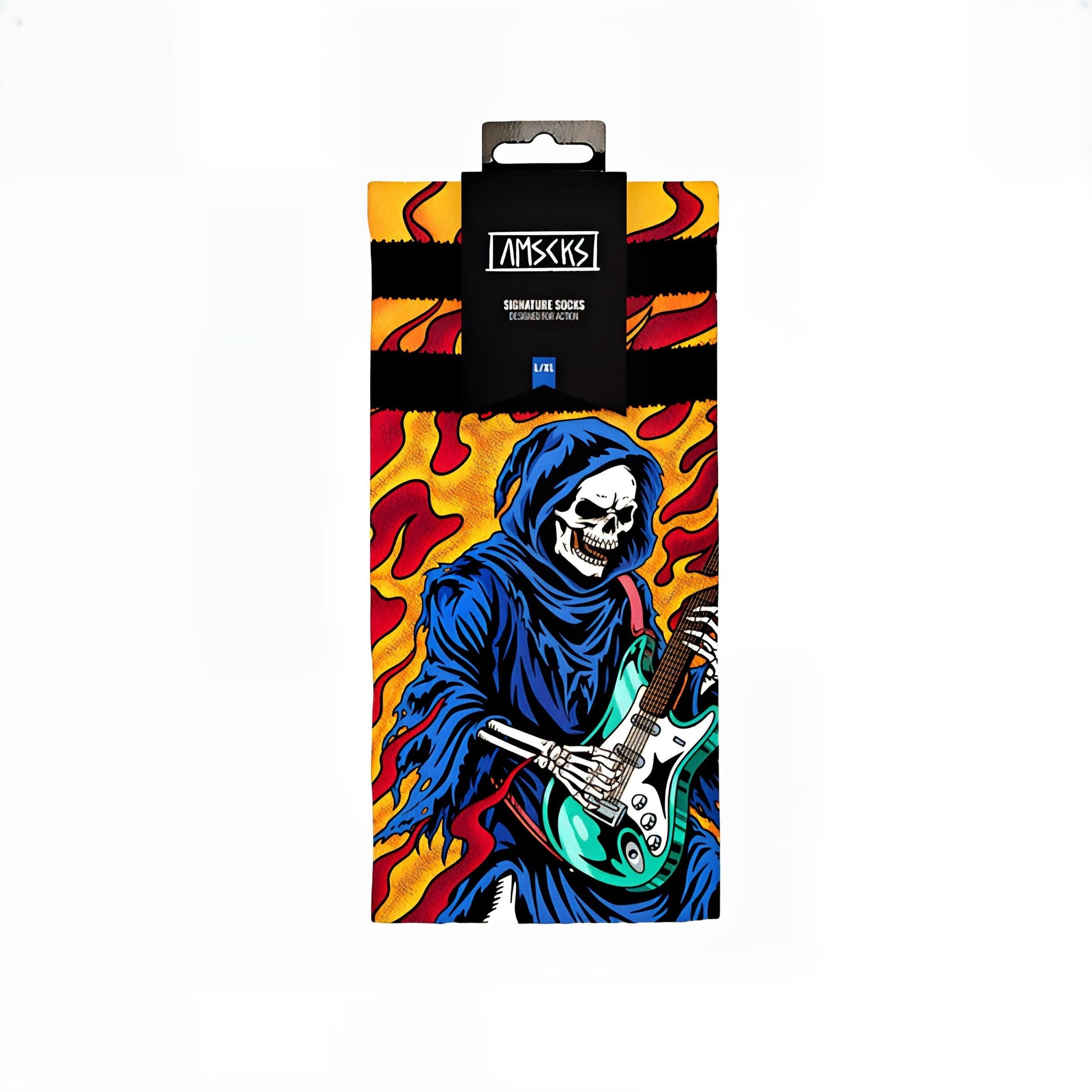Calze American Socks Rock Till death Multicolor