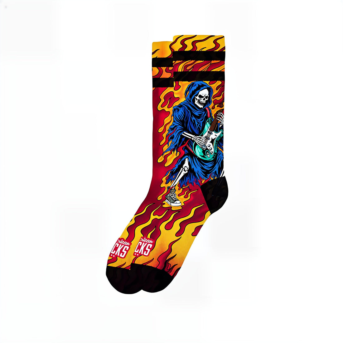 Calze American Socks Rock Till death Multicolor