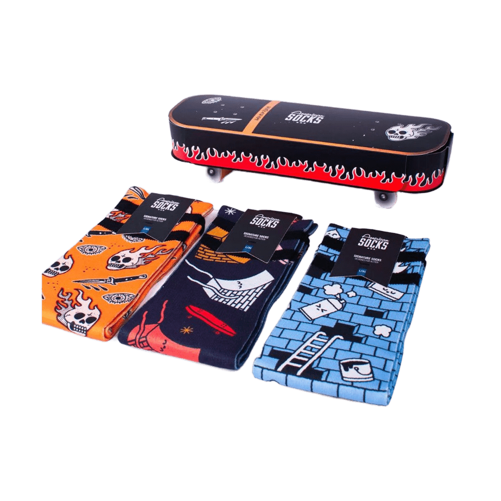 Calze American Socks Skateboard Giftbox