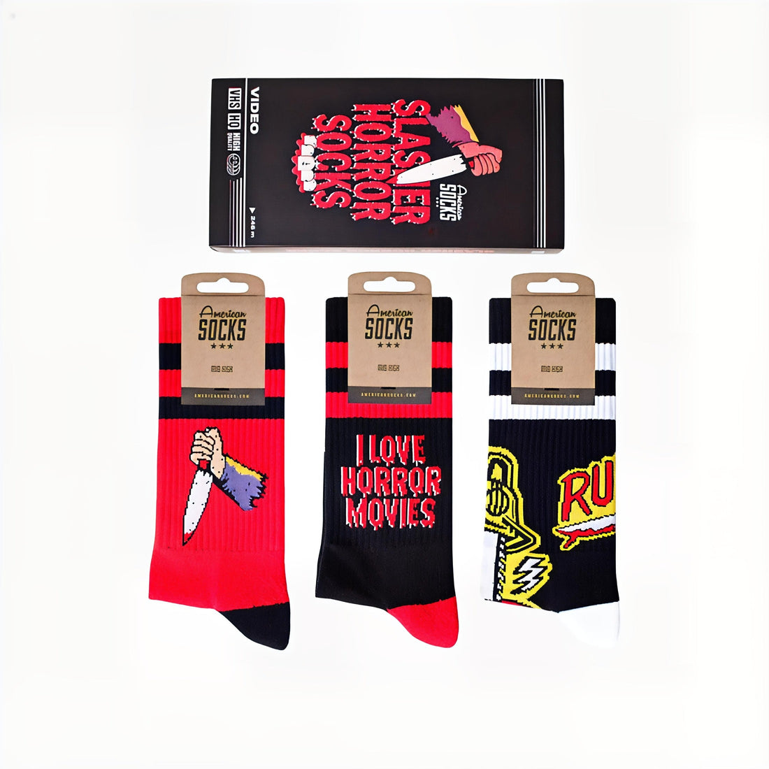 Calze American Socks Slasher VHS Multicolor