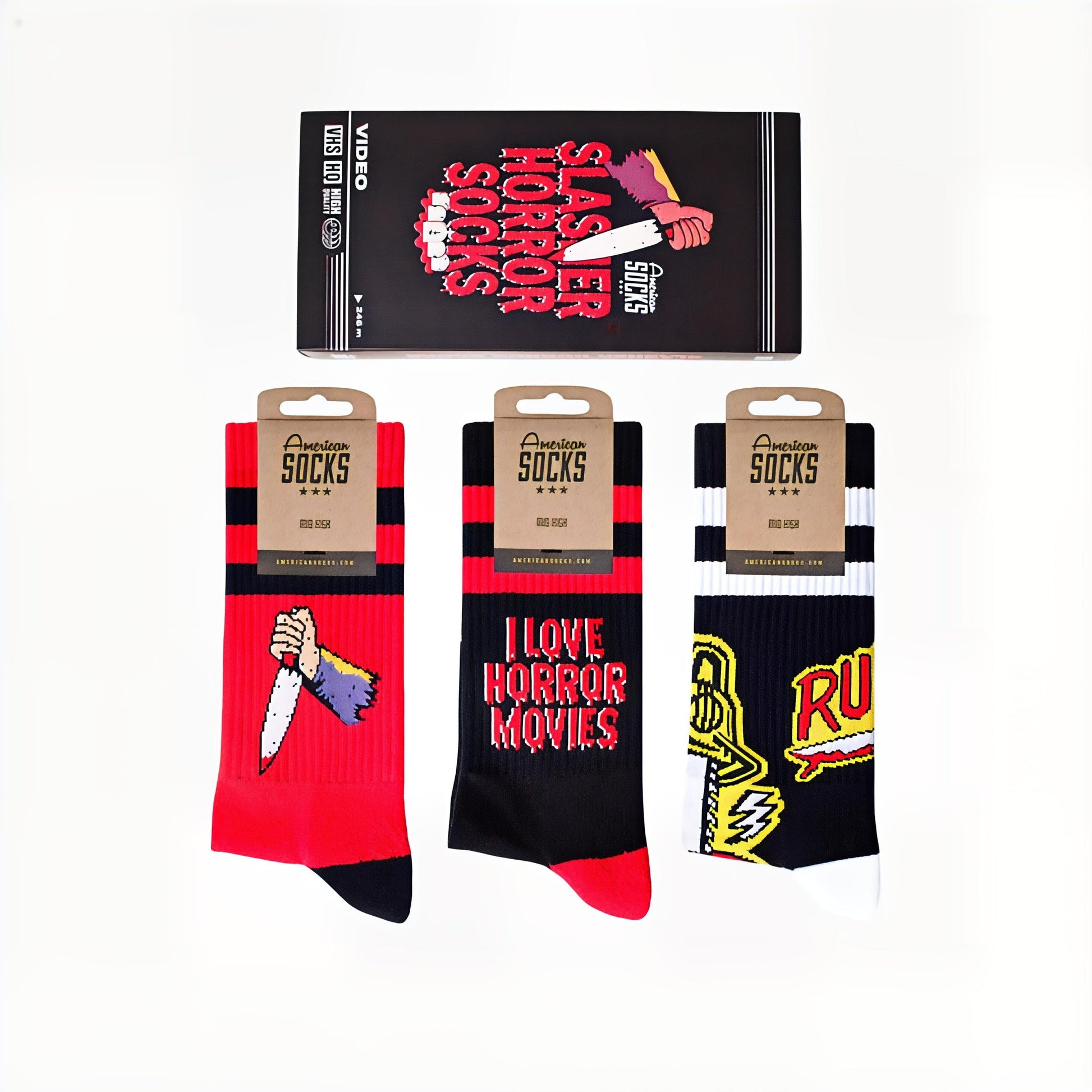 Calze American Socks Slasher VHS Multicolor