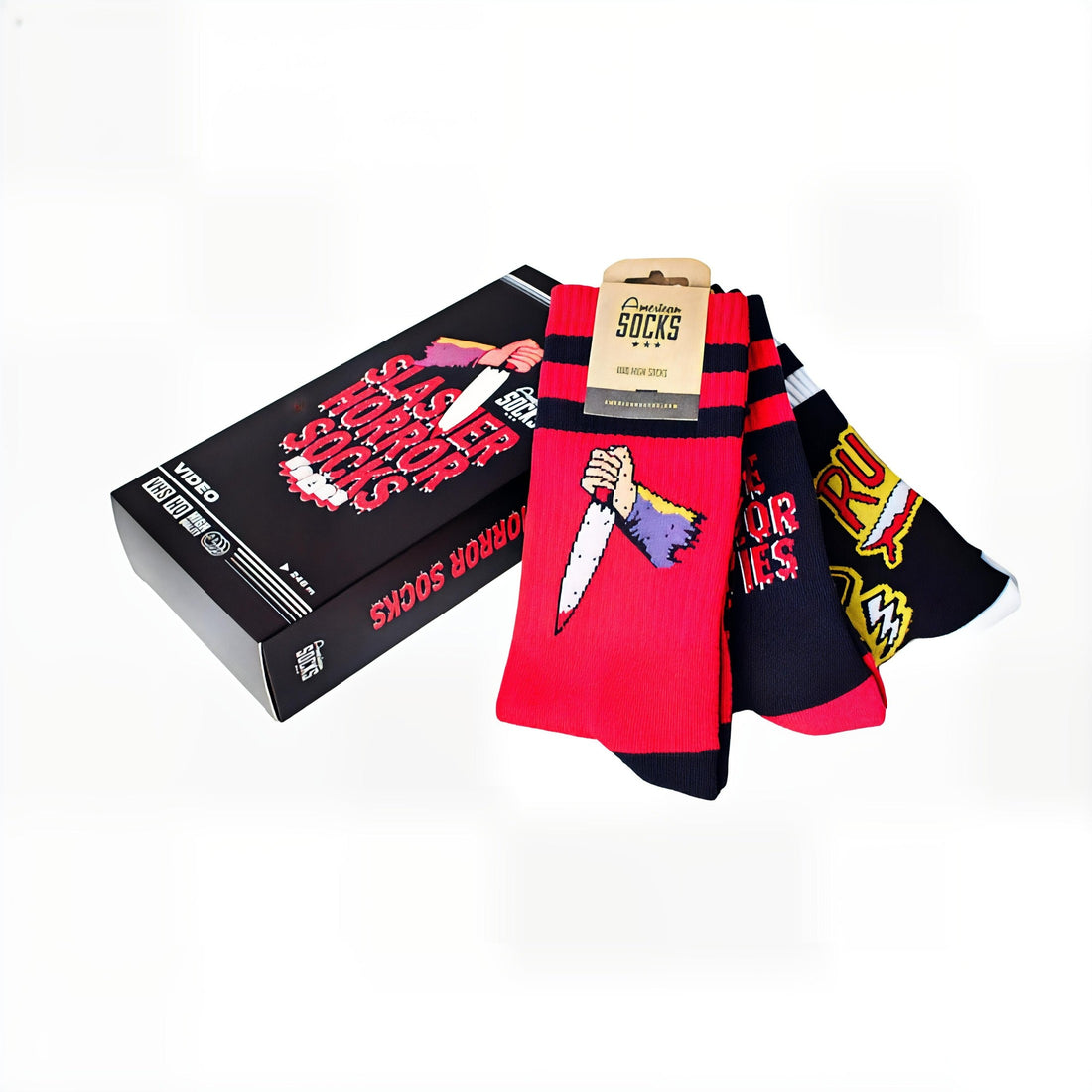 Calze American Socks Slasher VHS Multicolor