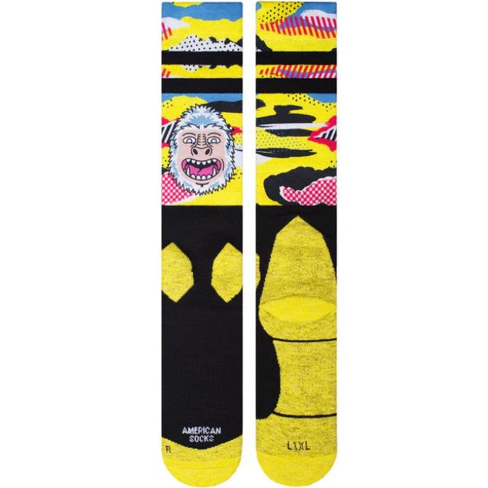 Calze American Socks Yeti Snow Multicolor