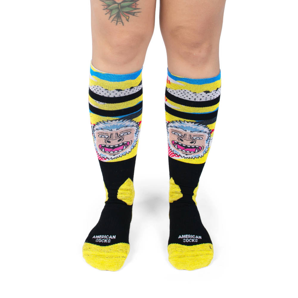 Calze American Socks Yeti Snow Multicolor