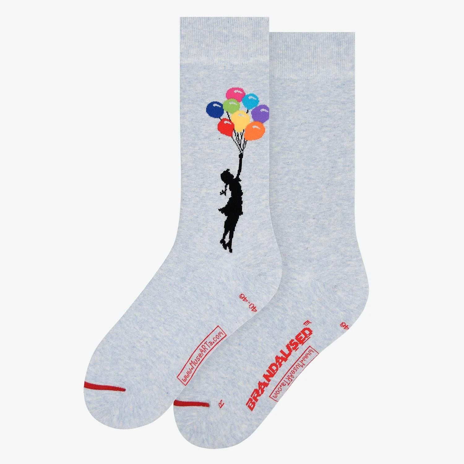 Calze Art Sox Girl Floating Away multicolor