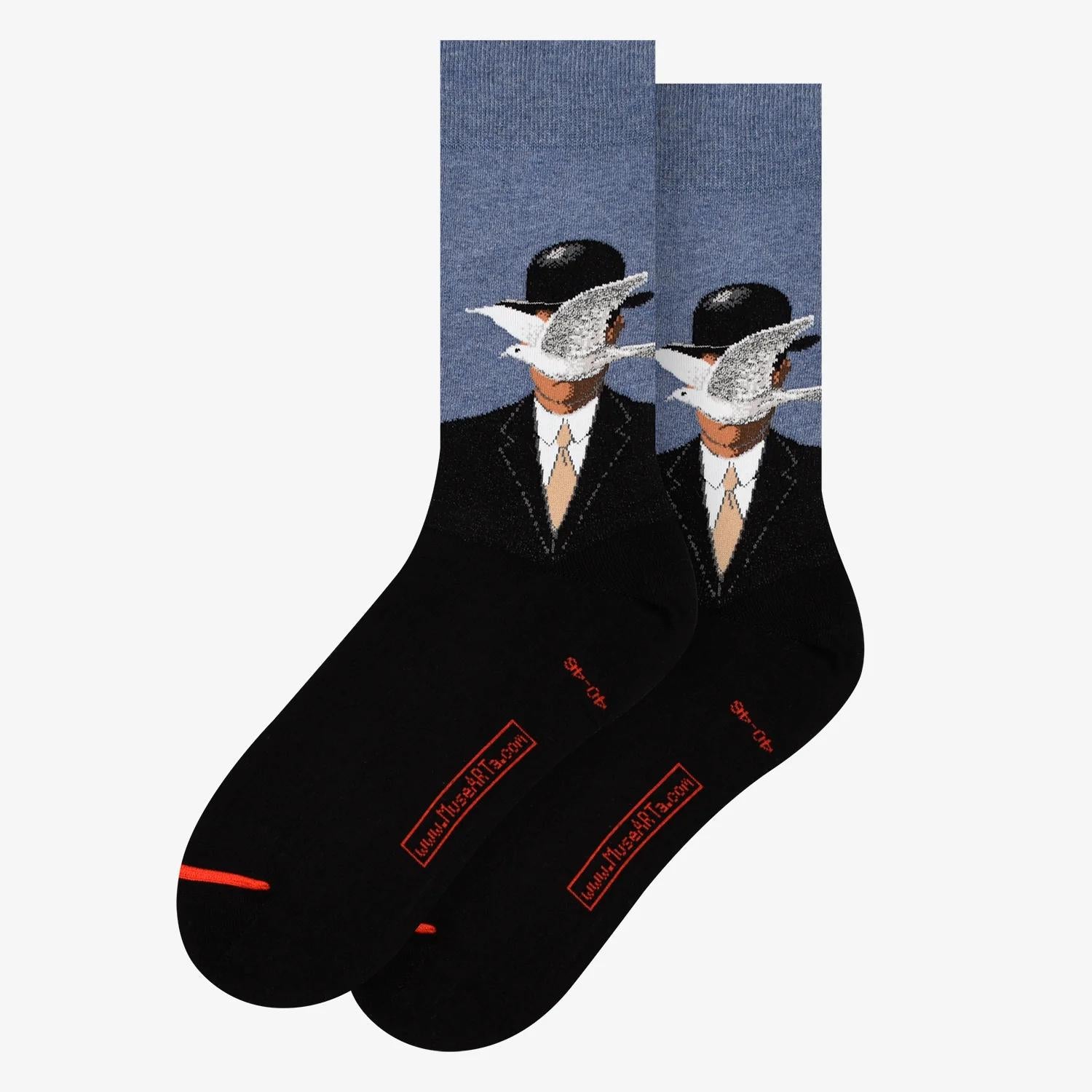 Calze Art Sox Man in a Bowler Hat multicolor