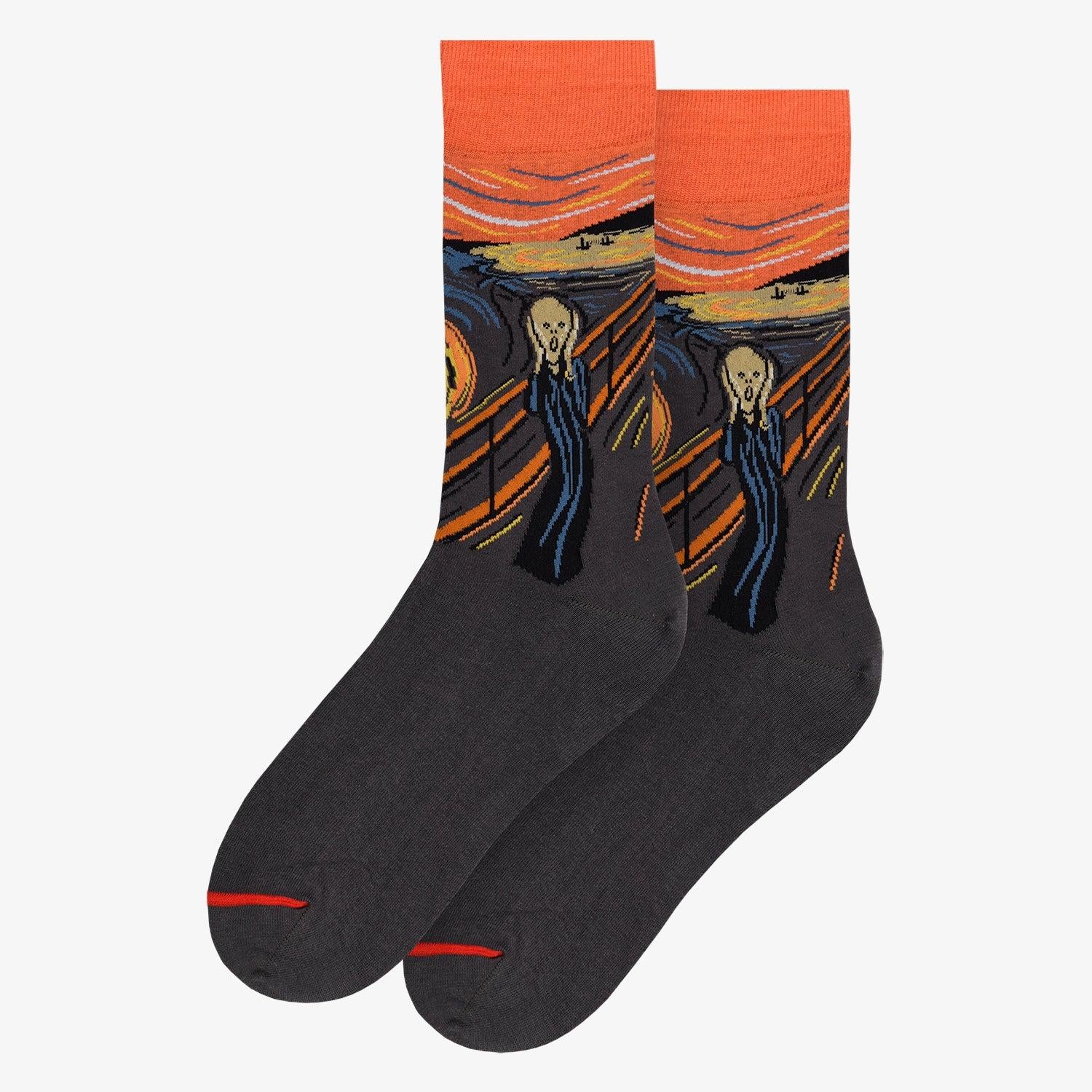 Calze Art Sox The Scream multicolor