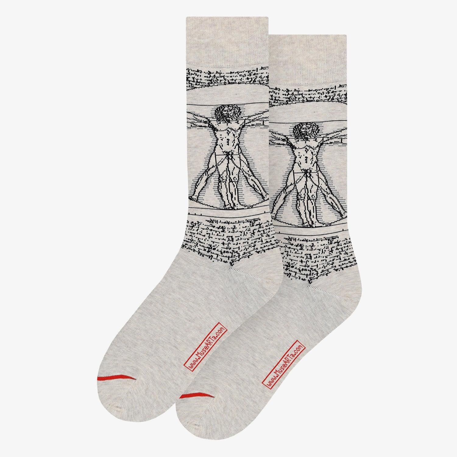 Calze Art Sox The Vitruvian Man multicolor