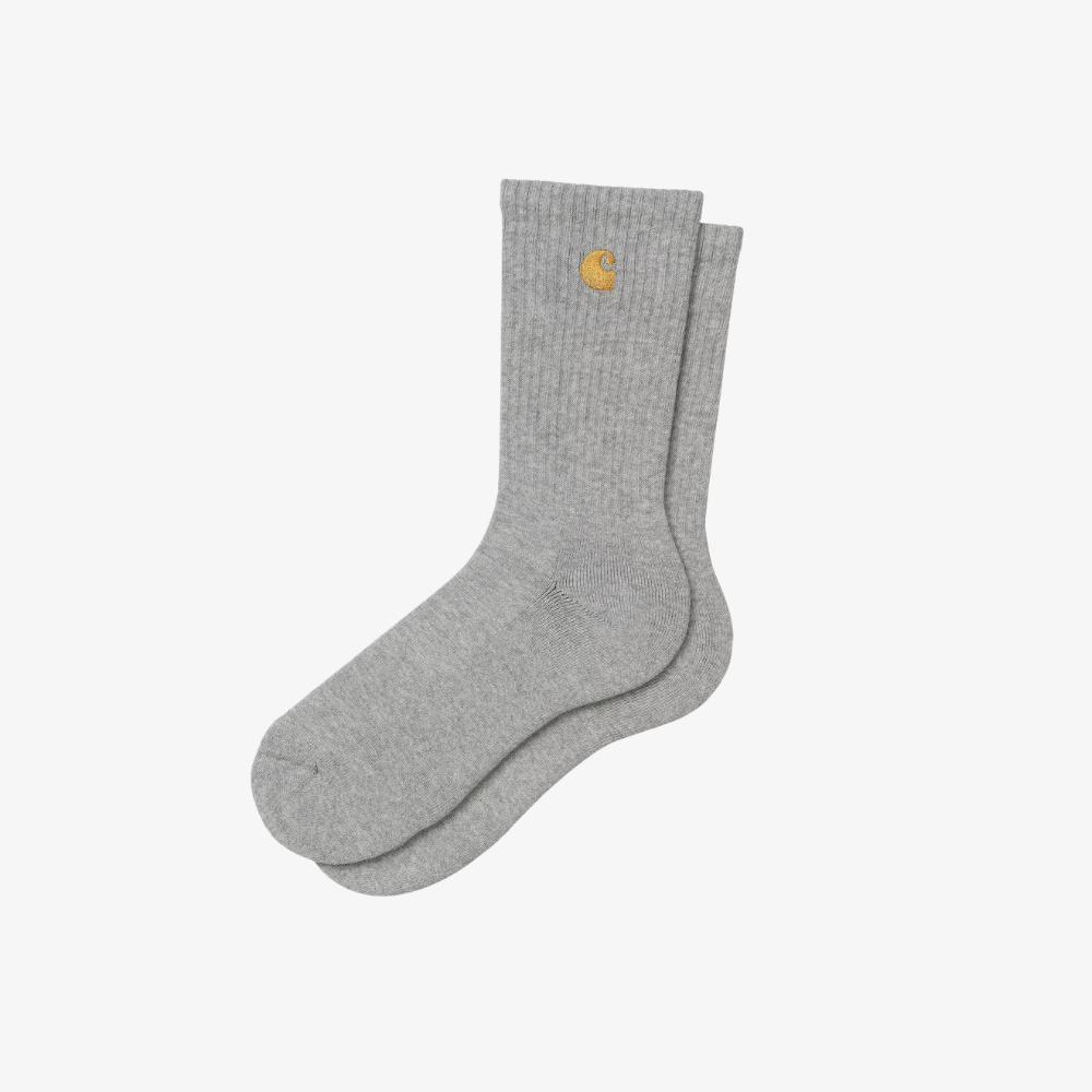 Calze Carhartt Chase grey heat gold