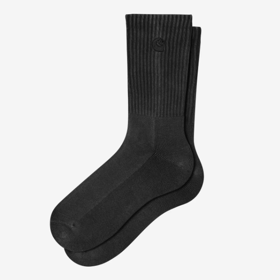 Calze Carhartt Hudson blk washed