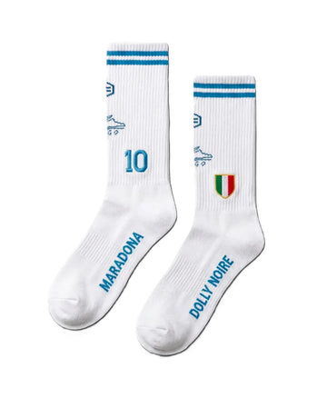 Calze Dolly Noire Maradona White
