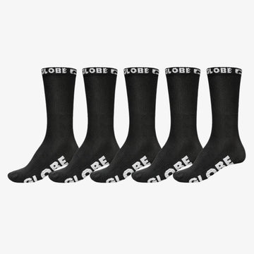 Globe Calze Blackout 5PK Black