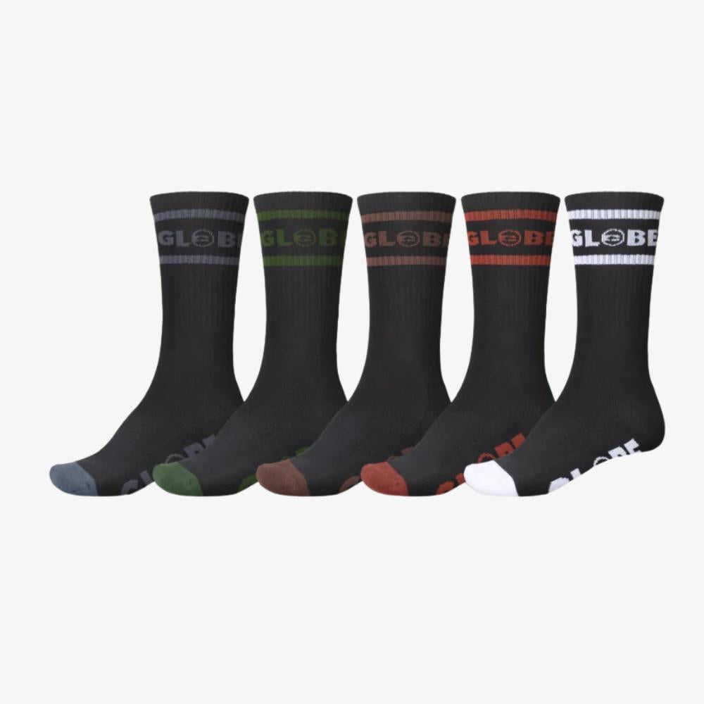 Globe Calze OG HI 5PK Black
