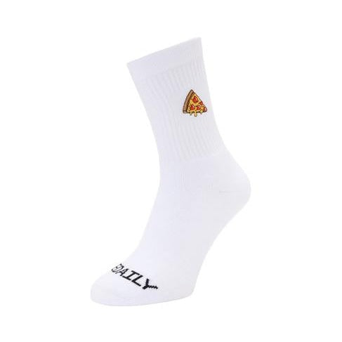 Calze Iriedaily Piizza Love White