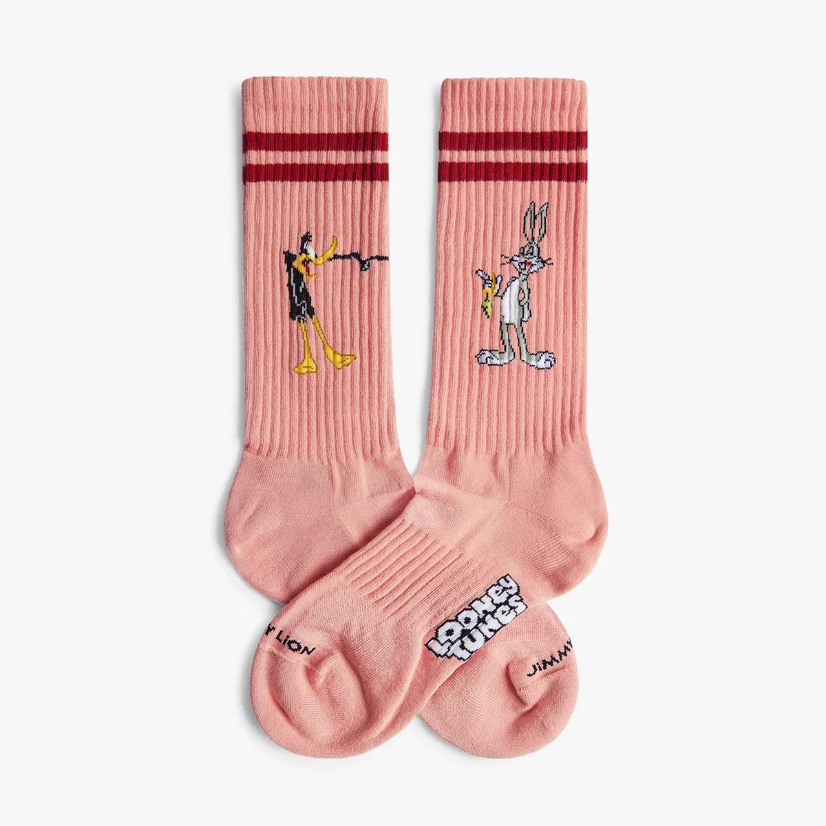 Calze Jimmy Lion Daffy vs Bugs multicolor