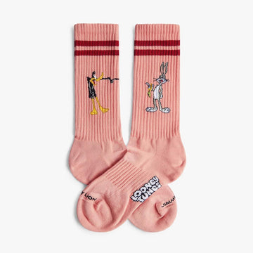 Calze Jimmy Lion Daffy vs Bugs multicolor