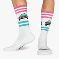 Calze Jimmy Lion Delorean multicolor
