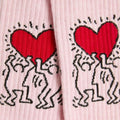 Calze Jimmy Lion Keith Haring Heart multicolor