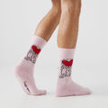 Calze Jimmy Lion Keith Haring Heart multicolor