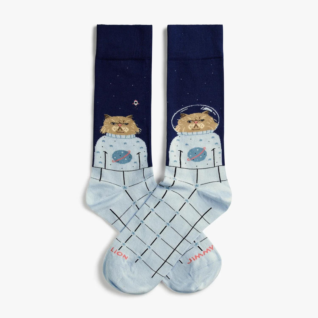 Calze Jimmy Lion Space Cat multicolor